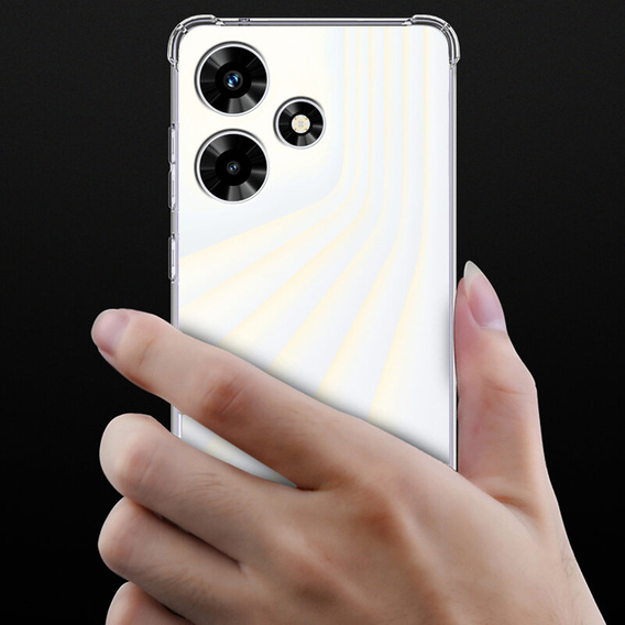 Huse pentru Infinix Hot 30 4G, Dropproof, transparentă