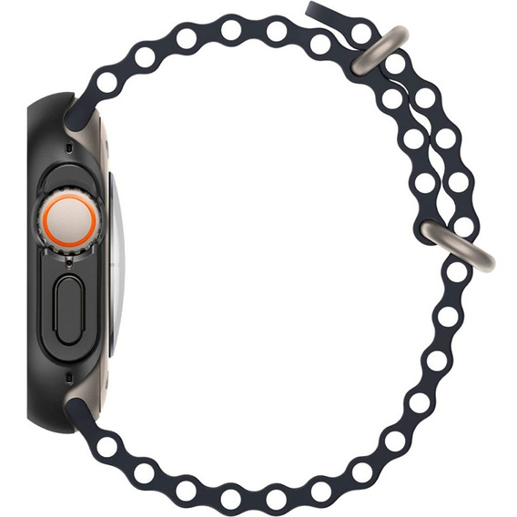 Etui SPIGEN do Apple Watch Ultra 49mm, Thin Fit, Czarne