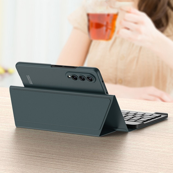 Carcasă + tastatură Samsung Galaxy Z Fold4 5G, verde