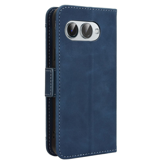 Cu clapetă pentru T Phone 3 5G, Card Slot, albastru închis