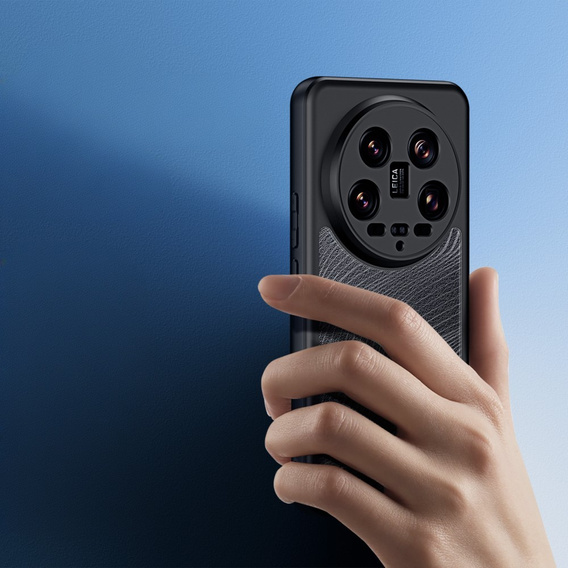 Husa DuxDucis pentru Xiaomi 14 Ultra, Aimo case, transparent / negru