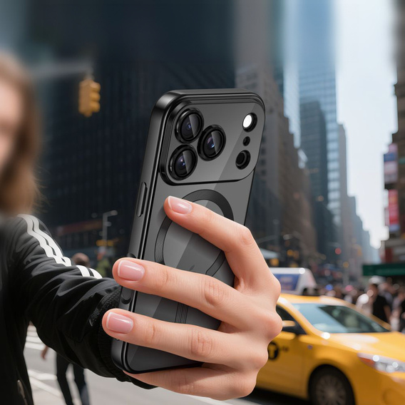 Carcasă magnetică cu protecție pentru lentile pentru iPhone 17 Pro Max