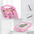 Husă pentru copii pentru Samsung Galaxy Tab S6 Lite 10.4 2020/2022 / Tab A7 2020 T500 / T505 / Tab S6 T860/T865, Cute Patterns, cu suport, roz
