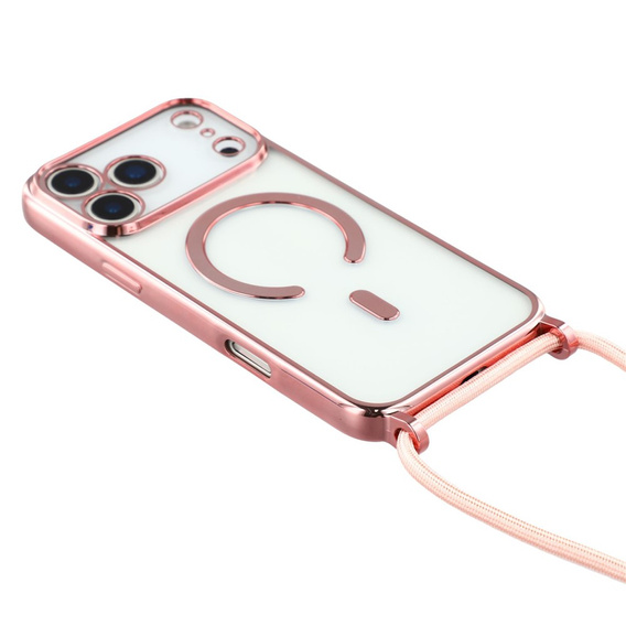 Husă Electro MagSafe cu lanyard pentru iPhone 17 Pro Max