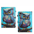 Husă pentru Lenovo Tab M11, cu clapetă, owl