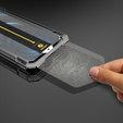 2x Sticlă temperată pentru iPhone 12 Pro Max, ERBORD Easy App Full Screen Protector
