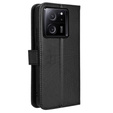 Husă flip pentru Xiaomi 13T / 13T Pro / Redmi K60 Ultra, Smart Magnet, negru
