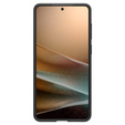 Carcasa Spigen pentru Samsung Galaxy S25 Edge, Liquid Air, negru + 9H Tempered Glass