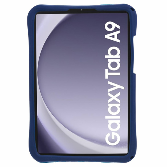 Husă din silicon pentru copii pentru Samsung Galaxy Tab A9 T220 X110 / X117, Armoured, Astronaut, albastru marin