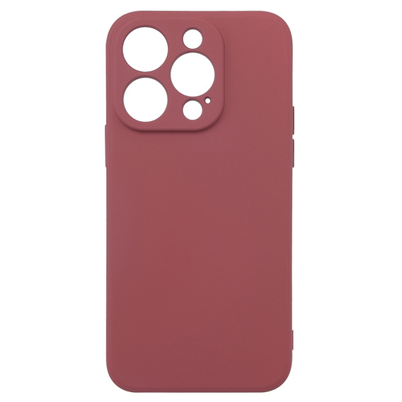 Husa pentru iPhone 15 Pro Max, Silicone Lite, roșu