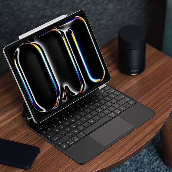 Husă pentru tastatură pentru Apple iPad Pro 11" 5th gen 2024, Dux Ducis MK Series, negru