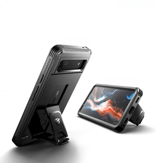 Husă blindată pentru Google Pixel 6a, Dexnor Full Body, negru