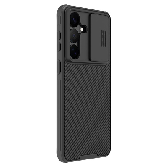 Husă NILLKIN Camshield Pro cu capac pentru cameră pentru Samsung Galaxy S26 Ultra, negru