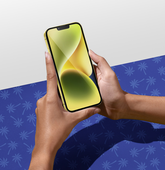 Sticlă temperată Diamond Palm pentru iPhone 14