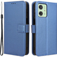 Husă flip pentru Motorola Moto G54 5G, Smart Magnet, albastru