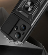Husă blindată pentru Realme GT 7 / 7T, CamShield Slide, negru