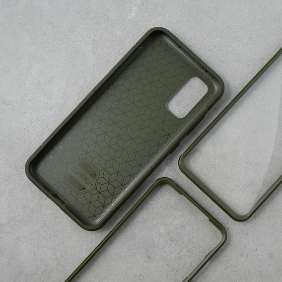 Huse pentru Samsung Galaxy S20, Suritch Basic (Two Frames), verde