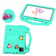 Husă pentru copii pentru T Tablet 5G, Cute Patterns, cu suport, verde