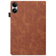 Husă pentru Xiaomi Redmi Pad Pro / Xiaomi Poco Pad, Classic, cu spațiu pentru stylus, maro