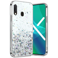 Huse pentru Samsung Galaxy A20E, Glittery, transparentă