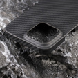 Husă pentru iPhone 13, Aramid Fiber Cover, negru
