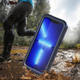 Husă impermeabilă pentru iPhone 13 Pro, Redpepper, pentru MagSafe, negru