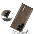 Huse pentru Samsung Galaxy S23 Ultra, DG.MING 2in1, maro