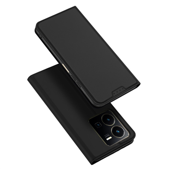 Dux Ducis Huse pentru Vivo Y35 4G, Skinpro, negru