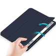 Husă pentru Lenovo Tab P12, Smartcase cu spațiu pentru stylus, albastru închis