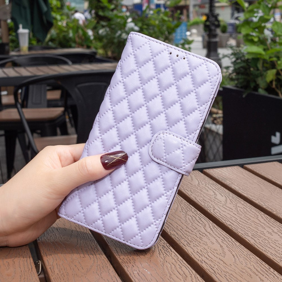 Cu clapetă pentru Xiaomi Redmi Note 13 Pro 5G, Wallet, BINFEN COLOR, violet