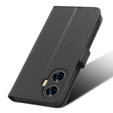 Cu clapetă pentru Realme C55, Wallet, Smart Magnet, negru