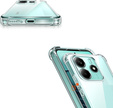 Carcasă pentru Xiaomi Redmi Note 14 5G, Erbord Dropproof, transparentă + Sticlă