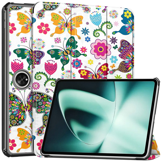 Husă pentru OnePlus Pad, Smartcase, Butterfly