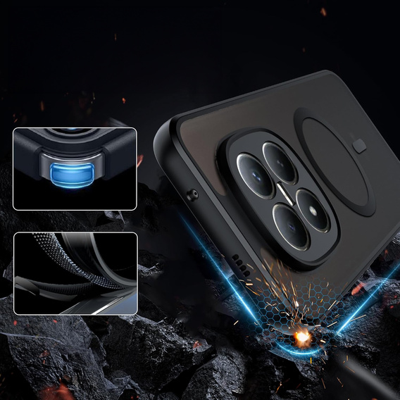 Husă MagSafe ERBORD Matt pentru Xiaomi Redmi Note 15 Pro Plus 5G