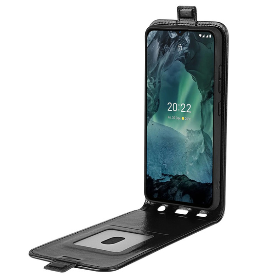 Cu clapetă pentru Nokia G11 / G21, Flip, negru