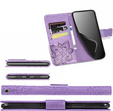 Cu clapetă pentru Xiaomi Redmi A5, Butterfly, violet