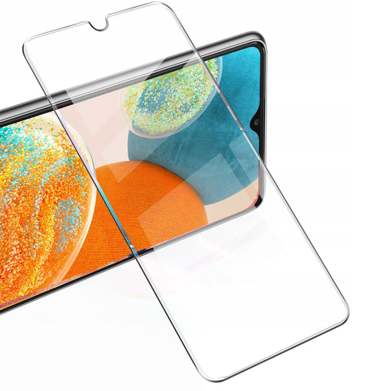 2x sticlă călită pentru Samsung Galaxy A23 4G/5G, ERBORD 9H Hard Glass pe ecran