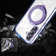 Carcasă magnetică pentru Samsung Galaxy A36 5G, pentru MagSafe, violet