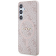 Husă Guess HC MagSafe PU 4G Ring Classic Logo pentru Samsung Galaxy S24