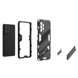 Husa pentru Samsung Galaxy A53 5G, Military kickstand, albastru