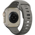 Pasek Silikonowy do Apple Watch 1/2/3/4/5/6/7/8/SE/ULTRA 42/44/45/49MM, Ciemnoszary