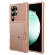 Husa pentru Samsung Galaxy S25 Ultra, Card Holder Kickstand, negru