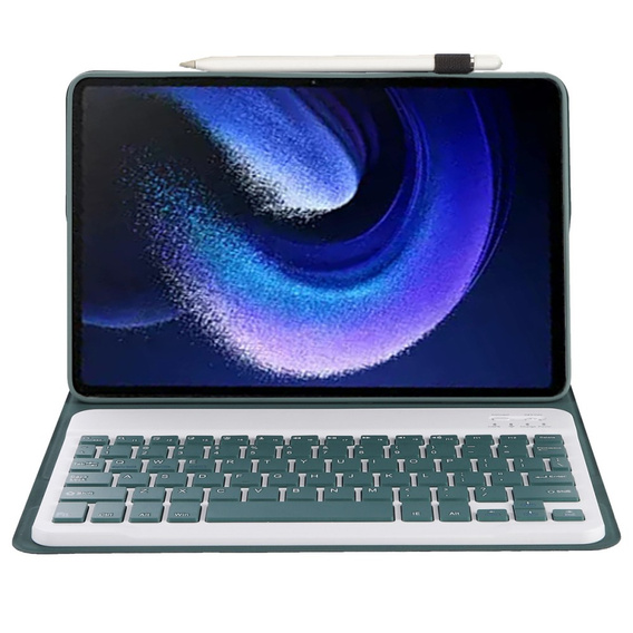 Carcasă + tastatură Xiaomi Pad 6/6 Pro, verde