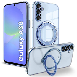 Carcasă magnetică pentru Samsung Galaxy A36 5G, pentru MagSafe, albastru