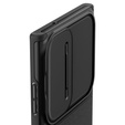 Spigen Optik Armor husă neagră pentru Samsung Galaxy S23 Ultra