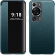 Husă cu clapetă pentru Huawei P60 Pro, Side View, albastru