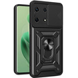 Husă blindată pentru Infinix Zero 30 5G, CamShield Slide, negru
