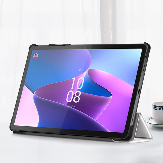 Husă pentru Lenovo Tab P11 Pro Gen 2 TB132FU TB132XU 11.2", cu clapetă, sleeping cat