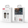 Încărcător auto XO CC70 cu cablu USB-C, 30 W PD