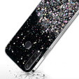 Huse pentru Huawei Y6P, Glittery, negru